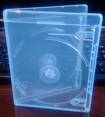 Viva Elite Viva Elite New 5 Clear Blu-Ray Double Case Box 12.5 mm Standard Size NO Logo Hold 2 Discs