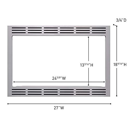 Panasonic Panasonic NN-TK922SS 27-inch Trim Kit for 2.2 cu ft Microwave Ovens, 27 inch, Stainless Steel