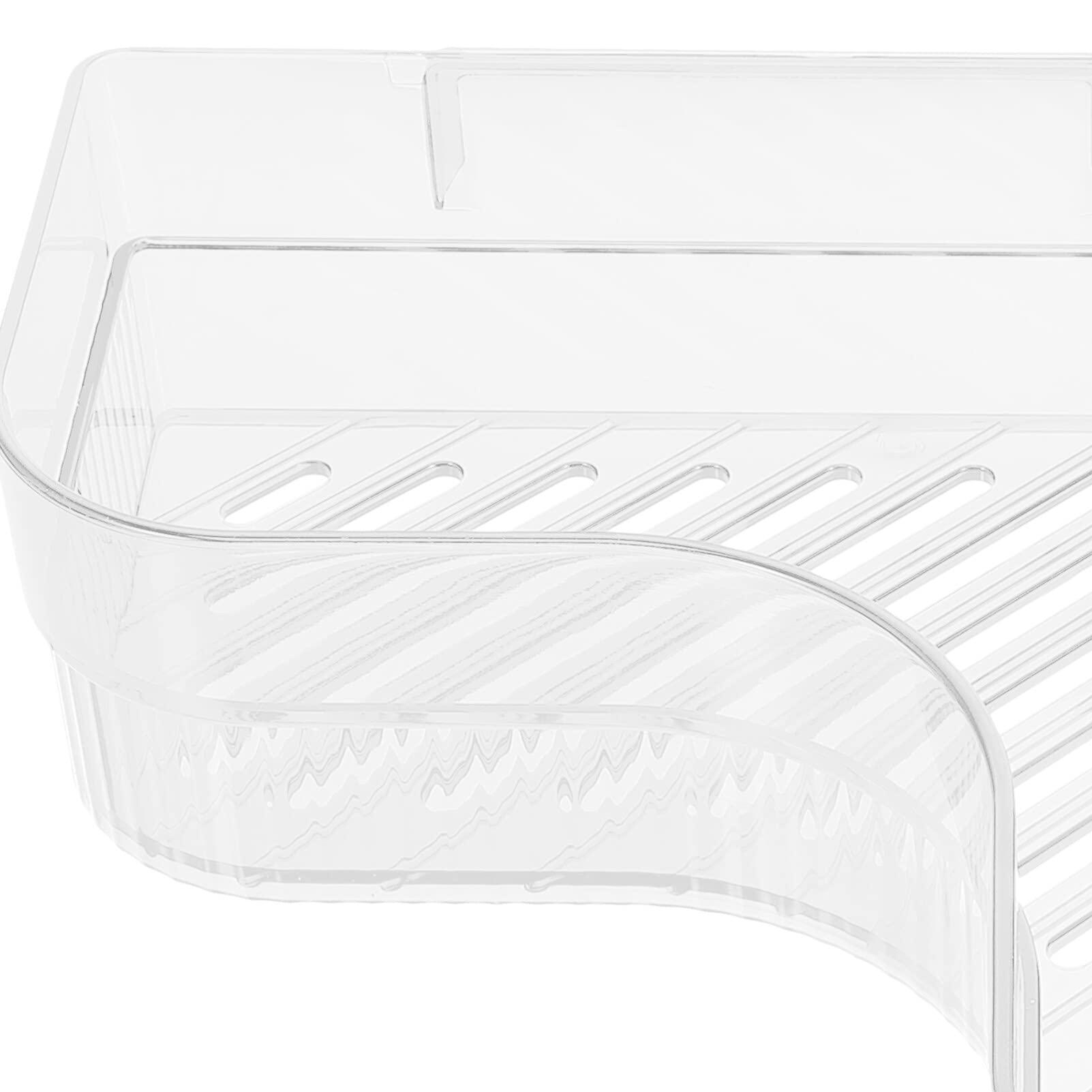 Alipis Alipis Bathroom Corner Shelf Shampoo Bottle Holder Bathroom Corner Rack Shower Stuff Wall-mounted Rack Bath Shampoo Holder Wall Mounted Toilet The Pet Shower Supplies Cosmetic