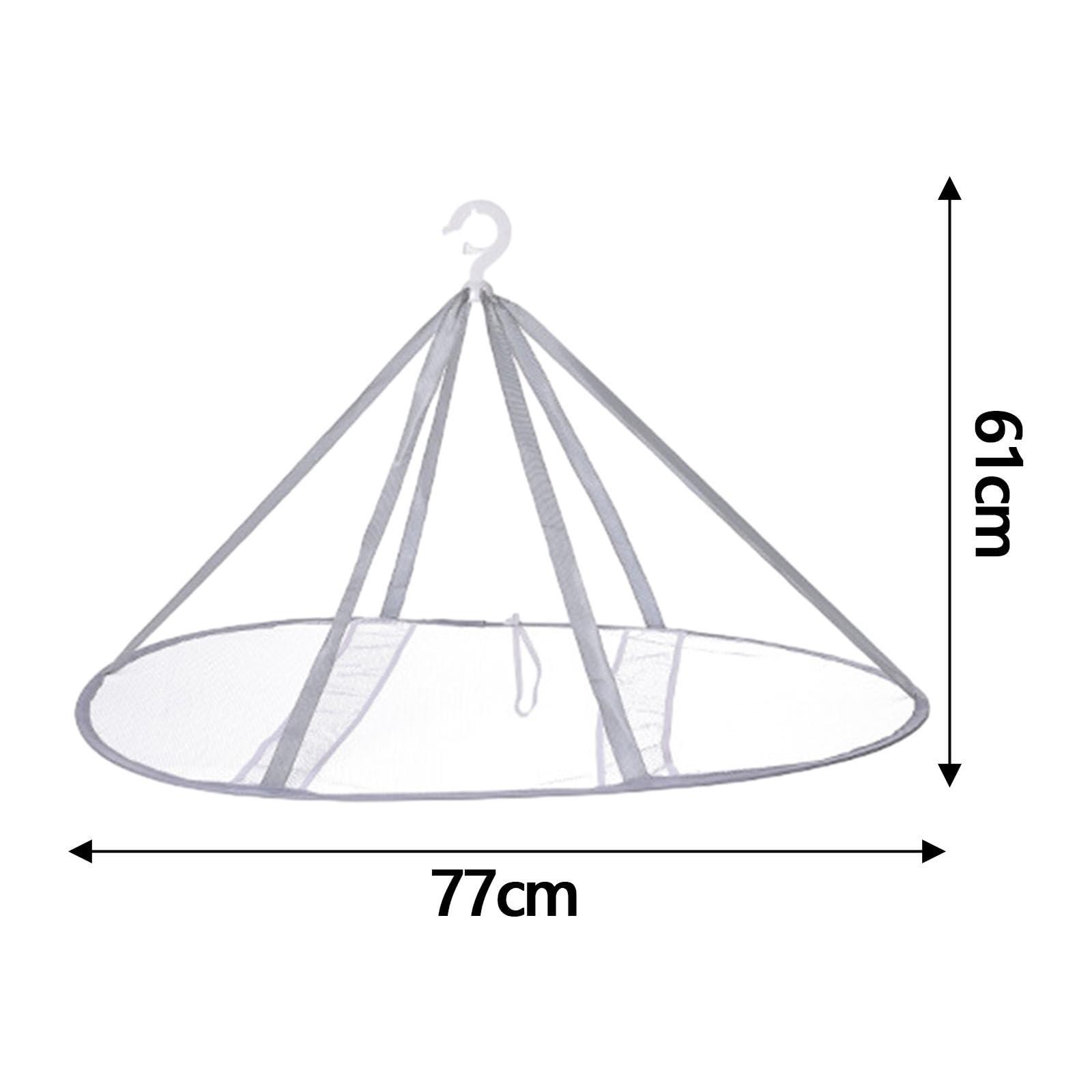 Qianly Qianly Sweater Drying Rack Folding Laundry Drying Rack Lay Flat Dryer Drying Net Mesh Net Collapsible for Toys Swimsuit Towel Socks, 1 layer