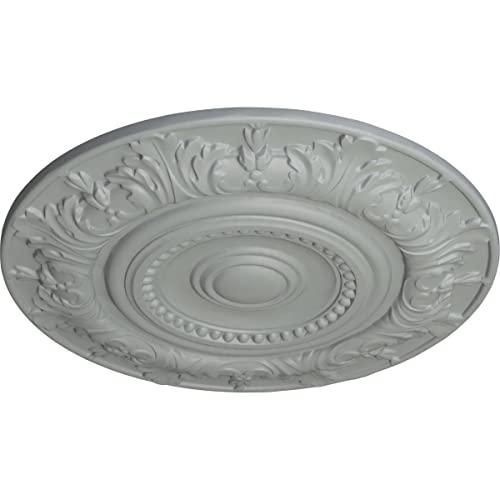 Ekena Millwork Ekena Millwork CM20BX Biddix Ceiling Medallion, 20 7/8"OD x 1 1/4"P (Fits Canopies up to 7 1/2"), Factory Primed