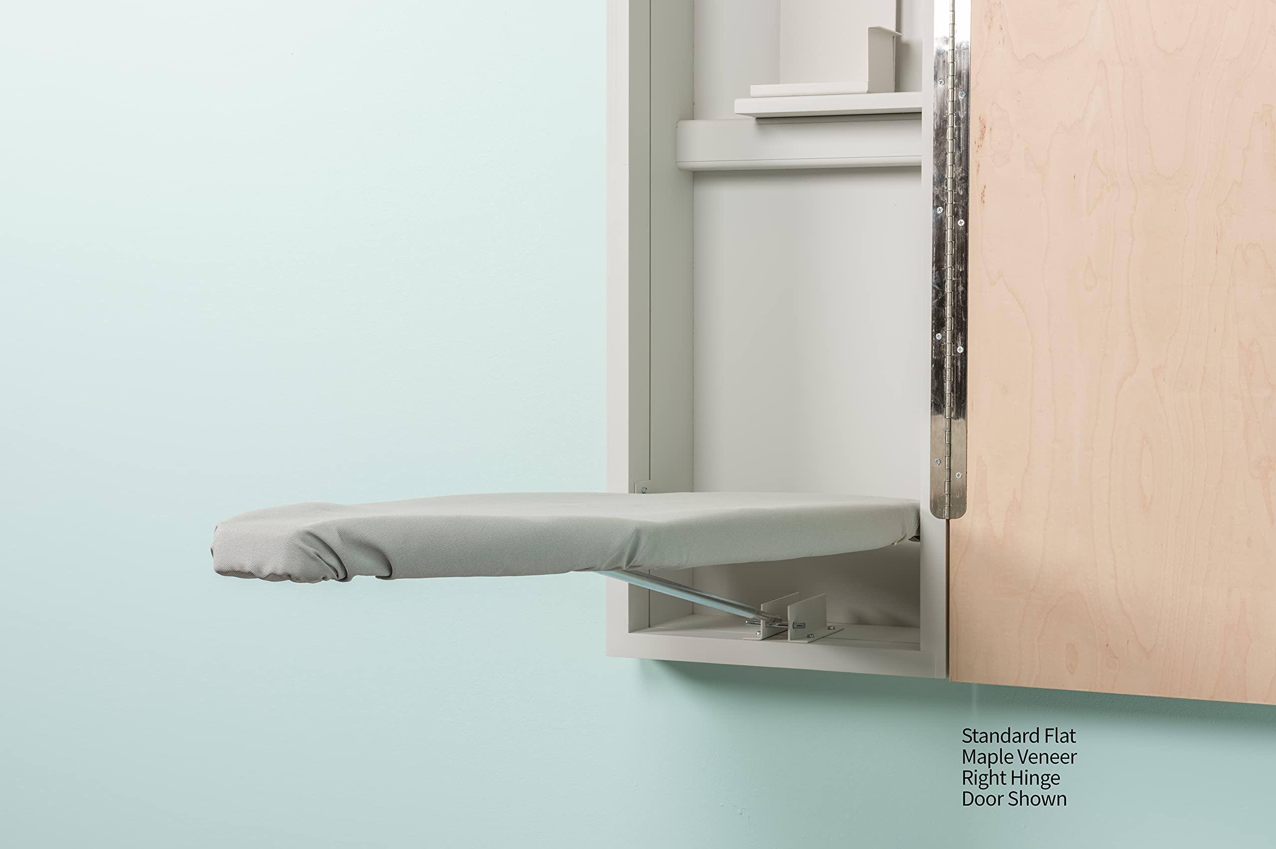 Iron-A-Way Iron-A-Way Built-In Ironing Center with 42 Inch Ironing Board, Hot Iron Storage and No Door-NE42NDU