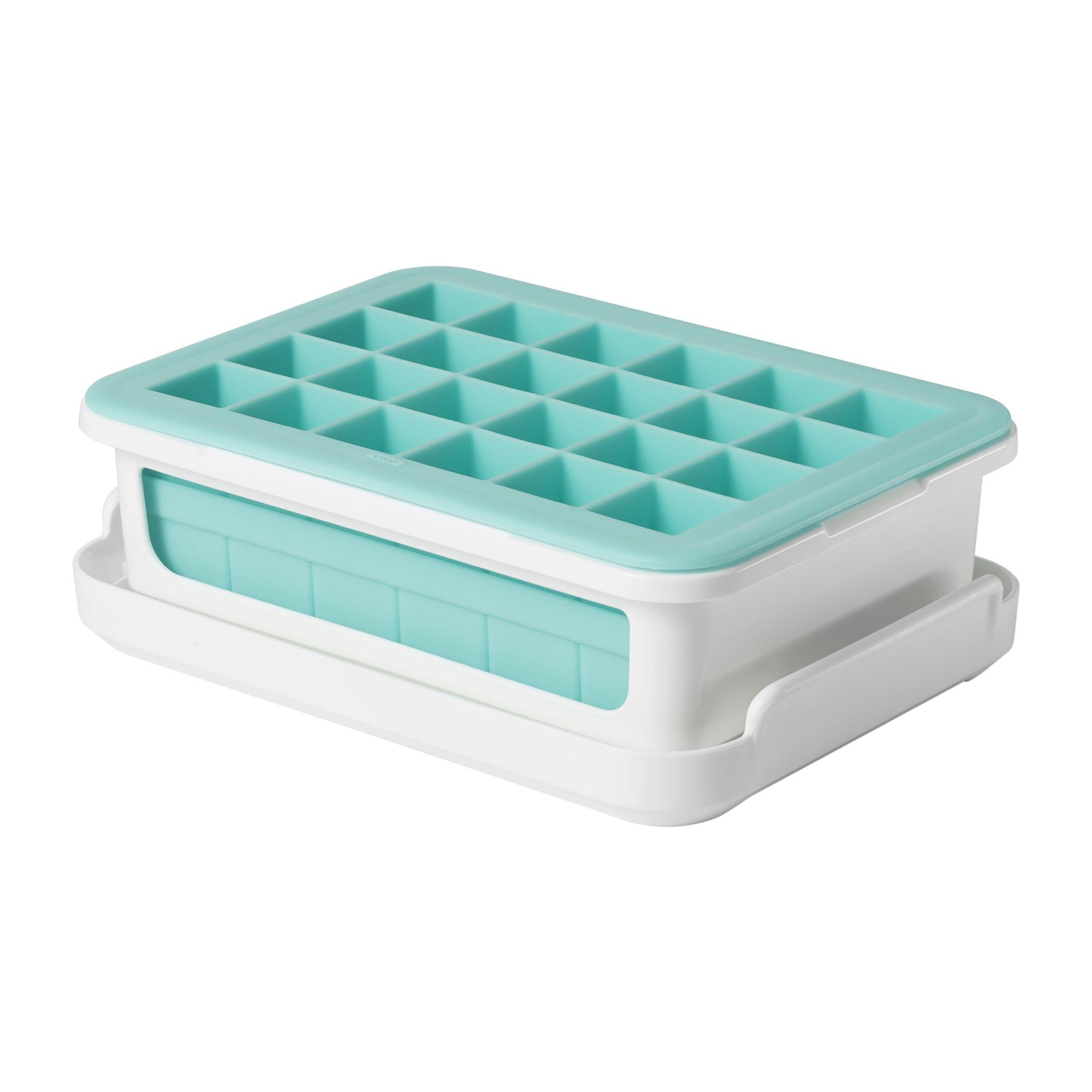 OXO OXO Good Grips Silicone Small Ice Cube Tray for Cocktails with Lid