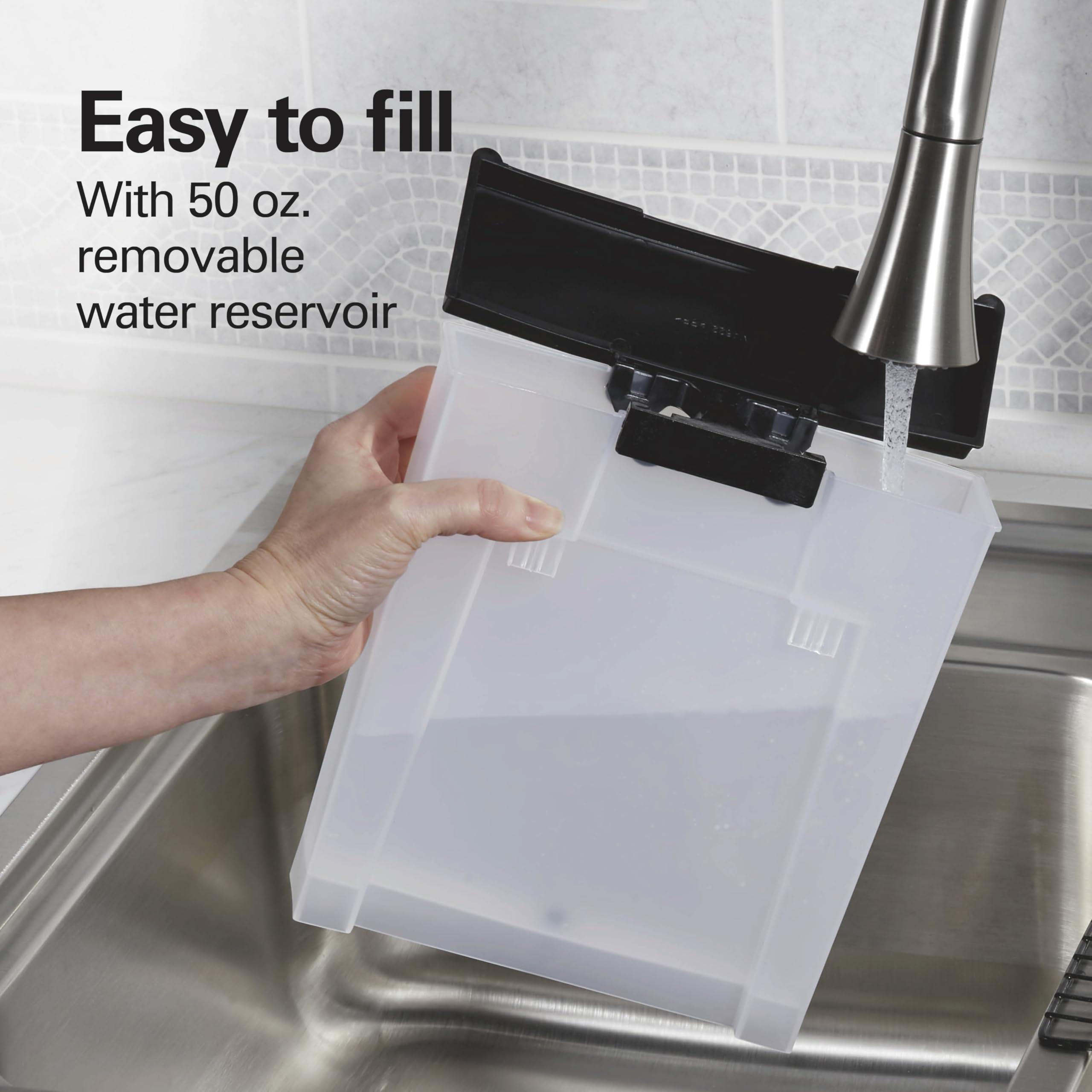 Hamilton Beach Hamilton Beach 15 Bar Espresso Machine, Cappuccino, Mocha, & Latte Maker, with Milk Frother, Make 2 Cups Simultaneously, Works with Pods or Ground Coffee, 50 oz. Water Reservoir, Black