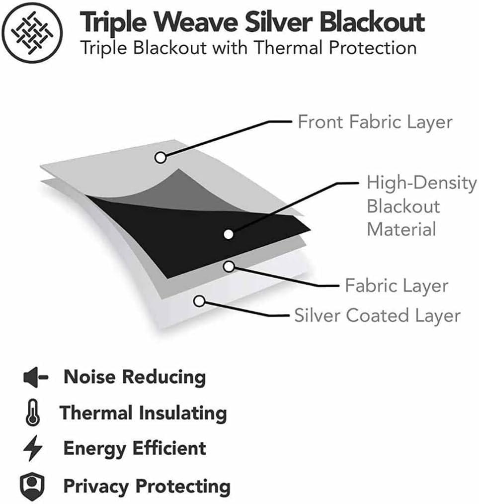 MomTumd MomTumd Damask Curtain 63 Inches Long Black and White Sun Blocking Curtains Room Darkening Window Drapes Treatment with Grommets for Bedroom 55 x 63 Inch