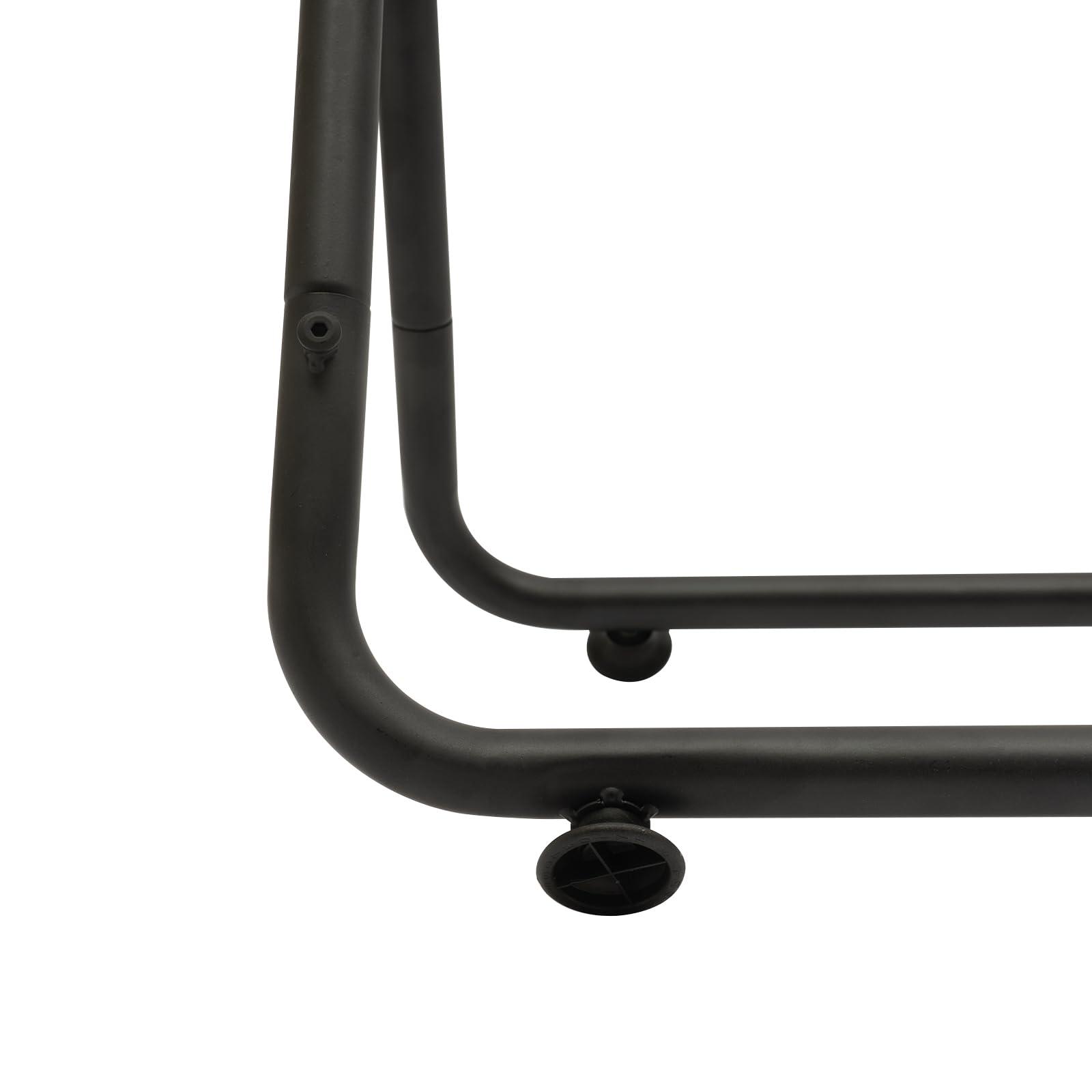 Vintoro Vintoro Modern Simple Garment Rack,Retail Display Clothing Rack,Single Rod Floor-Standing Hangers Clothes Shelves,Portable Commercial Grade Rack,for Hanging Clothes,Coats,Skirts,Shirts,Sweaters,Black