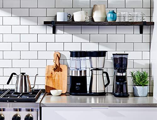 OXO OXO Brew 9 Cup Stainless Steel Coffee Maker,Silver, Black