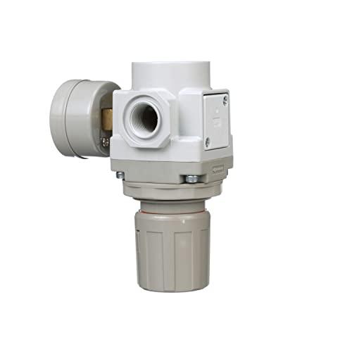 PneumaticPlus PneumaticPlus SAR300-N03BG Compressed Air Pressure Regulator 3/8" NPT - Bracket, Gauge