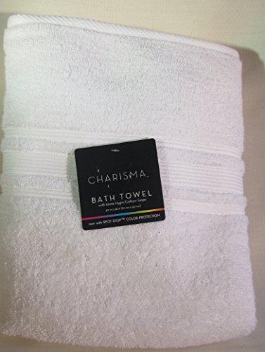 Charisma Charisma Luxury Bath Towel - 100% Hygro Cotton, Classic White