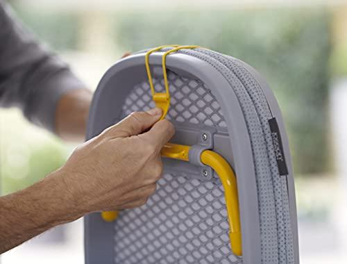Joseph Joseph Joseph Joseph Folding Tabletop Ironing Board with Iron Holder, Compact, Space-Saving, Grey/Yellow