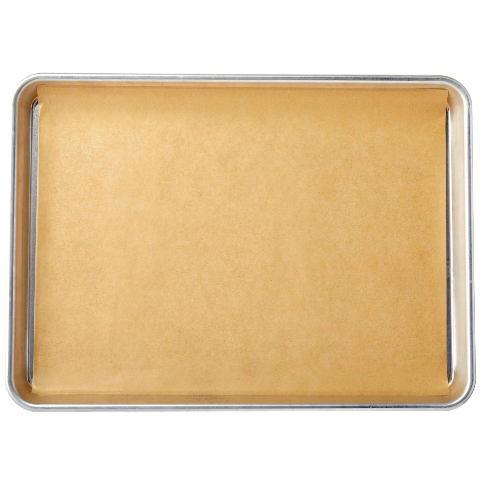 Juvale Juvale Precut Parchment Paper Sheets 12 x 16 inches, Unbleached Brown Nonstick Liners for Half Sheet Pan for Baking, Cooking, Grilling, Air Fryer, Steaming, and Wrapping Food, Heavy Duty - 200-Pack
