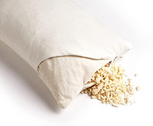 Sleep On Latex Natural Latex Shredded Foam Pillow - Standard Size - Set of 2