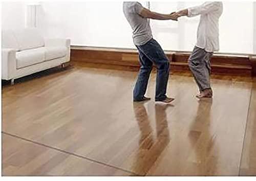 DFONCE Clear Plastic Vinyl Rug Protector Cover Rug Runner Clear Floor Runner mat, Waterproof Vinyl Plastic Desk Chair/Stairs/Pets Carpet Protector Mat (Size : 140x400cm/4.5ftx13.1ft)