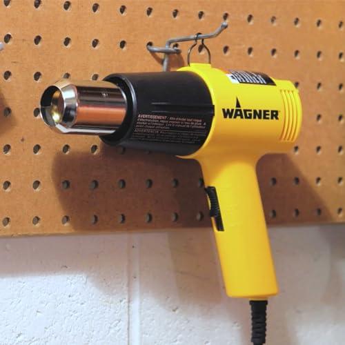 Wagner Power Products Wagner Spraytech 0503008 HT1000 Heat Gun, 2 Temp Settings 750F & 1000F, Great for Soften paint, Caulking, Adhesive, Putty Removal, Shrink Wrap, Bend Plastic Pipes, Loosen Rusted Nuts or Bolts