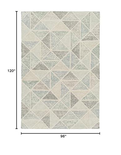 Surya Surya 8' x 10' Melody Area Rug, Teal Blue