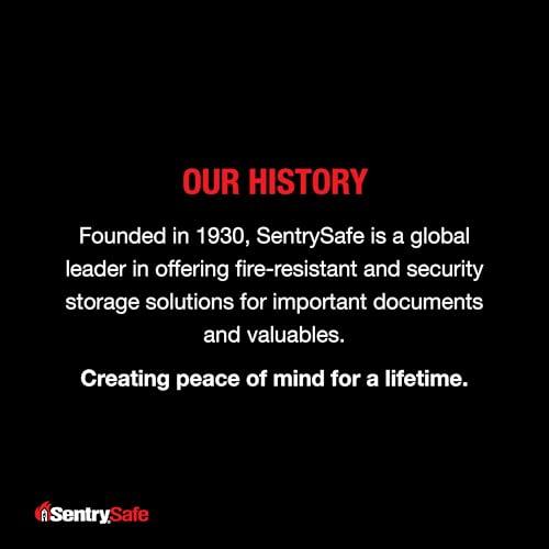 SentrySafe SentrySafe Black Fireproof Safe with Digital Push Button Keypad, Home Safe For Money, Documents, and other Valuables, 1.23 Cubic Feet, SF123ES