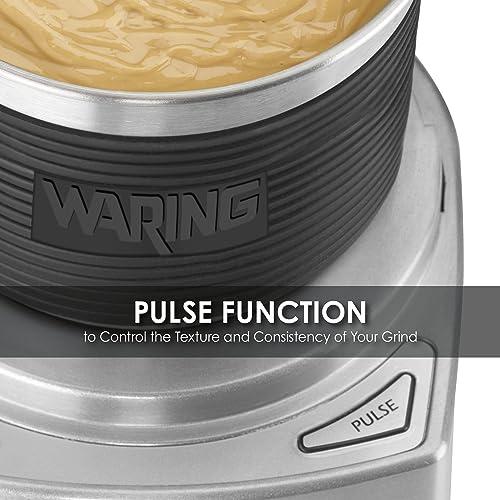 Waring Waring Commercial WSG60 3 Cup Spice Grinder, 1 HP Motor, 20,000 RPM\'s, Pulse Actuation, Includes 2 stainless steel grinding-bowls-120V, 175W, 5-15 Phase Plug, 0.9 cu. ft.