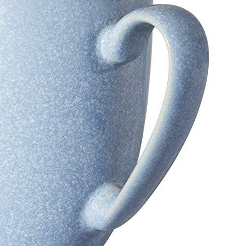 Denby Denby Dinnerware Set, Stoneware, Blue, 4 Pieces
