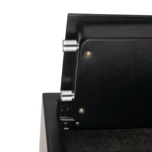 Paragon Lock & Safe Paragon Safes SAFES 7730 Digital Security Drawer Safe with 2 Keys Solid Steel Lockbox for Drawer, Closet, or Vehicle (Dark Gray), 83-DT5914