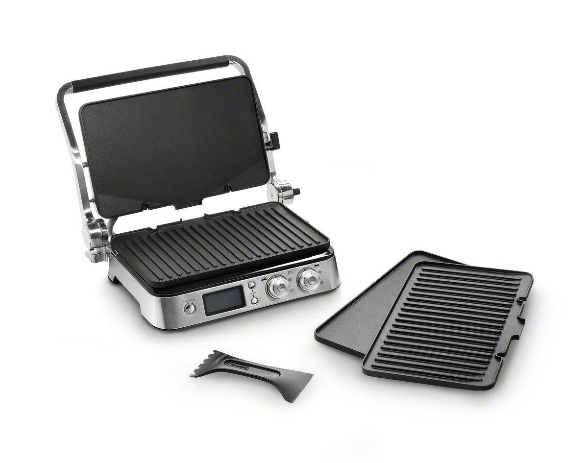 De'Longhi DeLonghi America CGH1020D Livenza All Day Combination Contact Grill and Open Barbecue, Stainless Steel