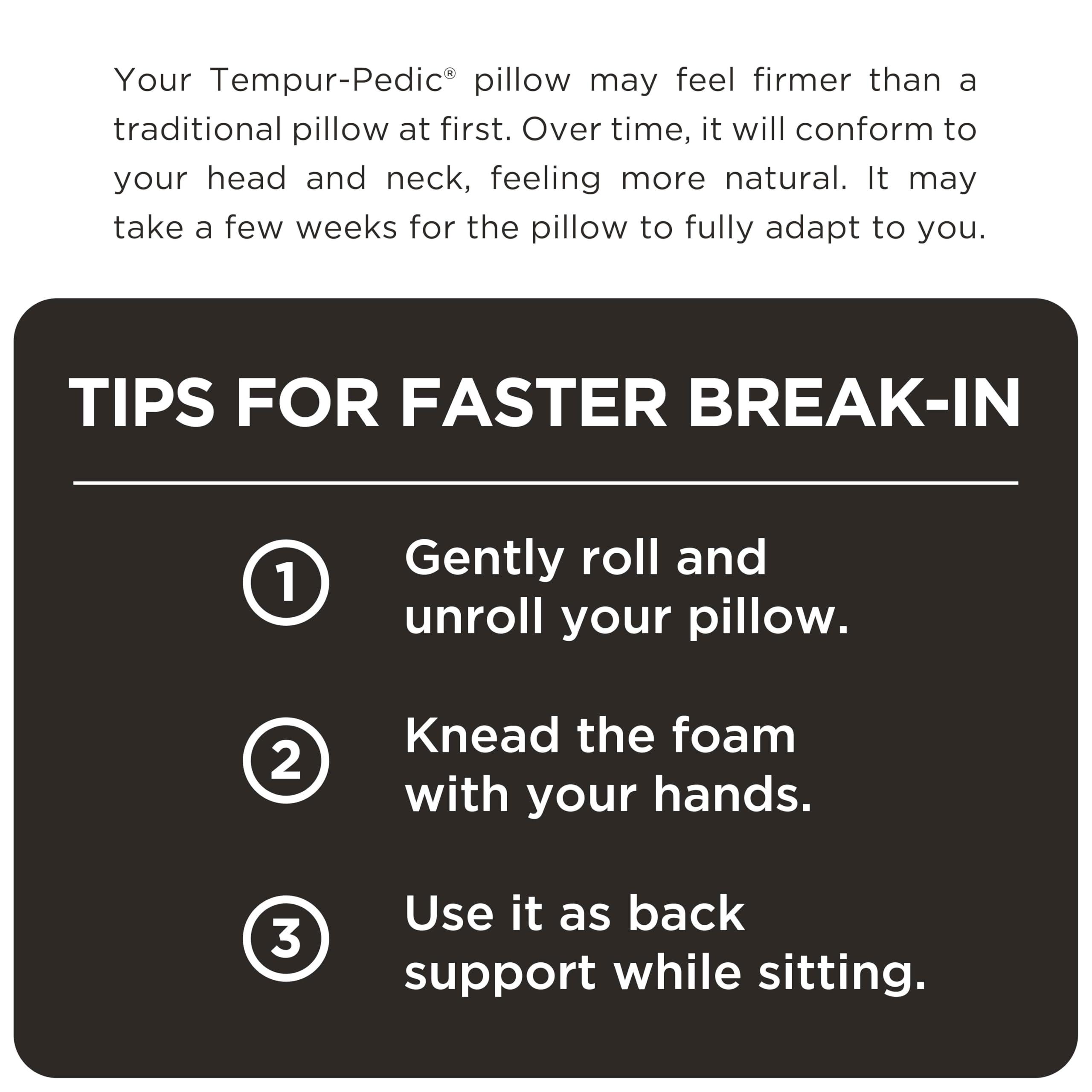 Tempur-Pedic Tempur-Pedic TEMPUR-Travel Neck Pillow, Polyester, Navy