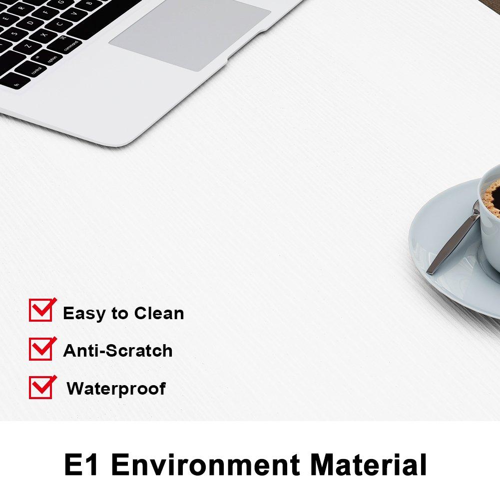 Tribesigns Tribesigns Computer Desk, 55 inch Large Office Desk Computer Table Study Writing Desk for Home Office, White + White Leg