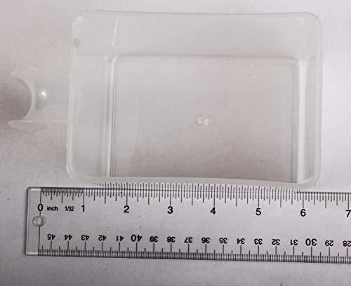 Omega Juicers Juicer Bowl fits Omega 8003, 8004, 8005, 8006, Tribest, Green Star, Solo Star Replacement Horizontal Juice Collection Containers