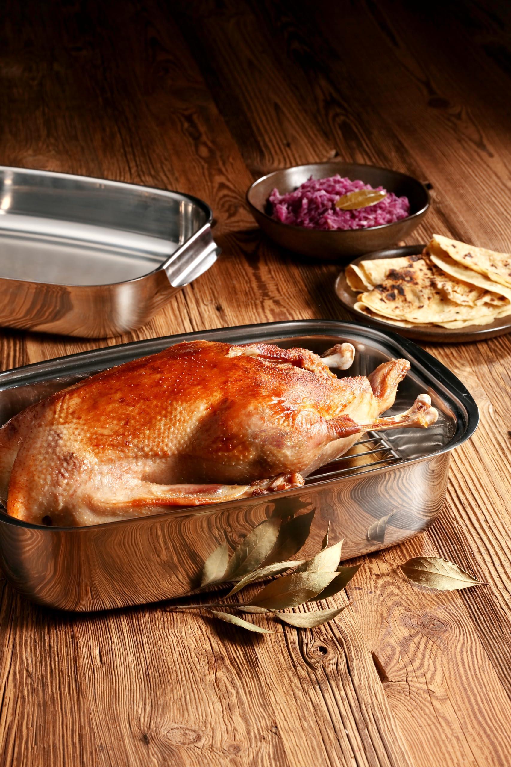 Tescoma Tescoma Exclusive Roaster with Cover, 36 x 24cm