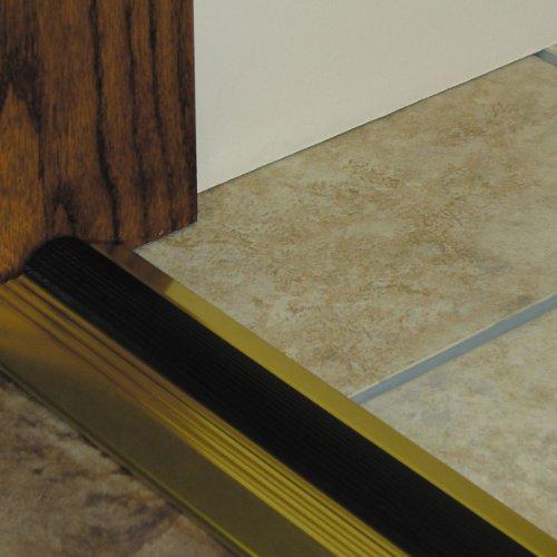 M-D Building Products Premium Low Threshold with Vinyl Seal AP 334, 36 Inches, Brite Gold - MD Building Products 09043