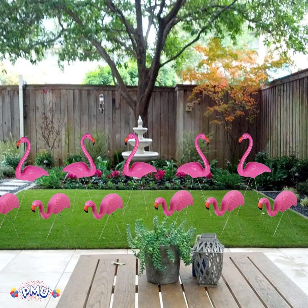 PMU PMU Flamingo Family of Five Yard Decorations Lawn Kit (5/pkg) Pkg/1