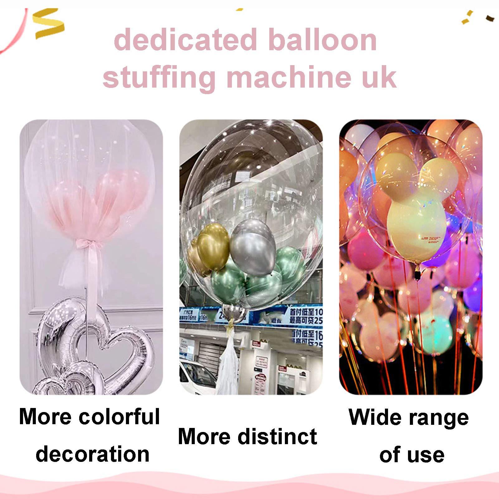 51buyoutgo 51buyoutgo Balloon Filler Machine, Balloon Stuffing Machine Kit, Stuffed Balloon Machine to Stuff Balloon Machine Kit, Balloon Stuffer Machine Kit Balloon Stuffing Stretcher Expander Tool for Stuffing