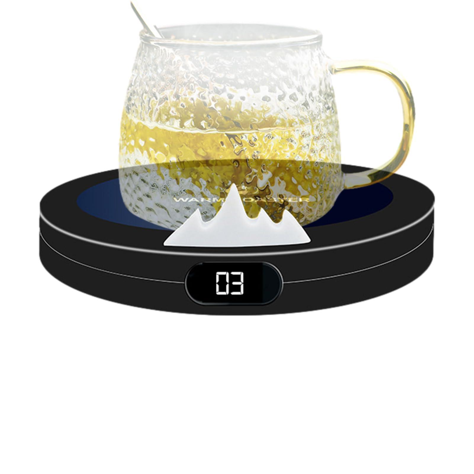 Generic Electric Cup Heater with 3-Temp Settings - Coffee Cup Warmer | Cup Warmer for Coffee, Tea, Milk, Water | Beverage Warmers Heating Plate, Candle Warmer for All Cups