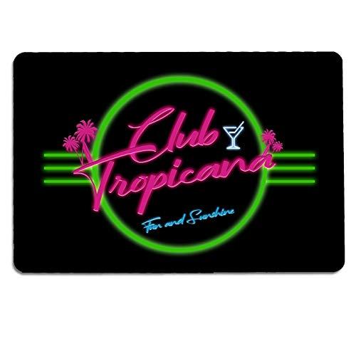 Artylicious Artylicious Club Tropicana Neon Cocktail Bar Wall Art A4 Metal Sign (30 X 20Cm Approx)