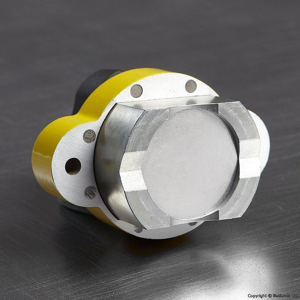 Magswitch Magswitch MagJig 95 Magnetic Woodworking and Welding Base Clamp Holder for Wood Working Supplies, Accessories, Tools and Equipment, Magnet Switch with On/Off Capabilities, 95 lb Holding Force, Yellow