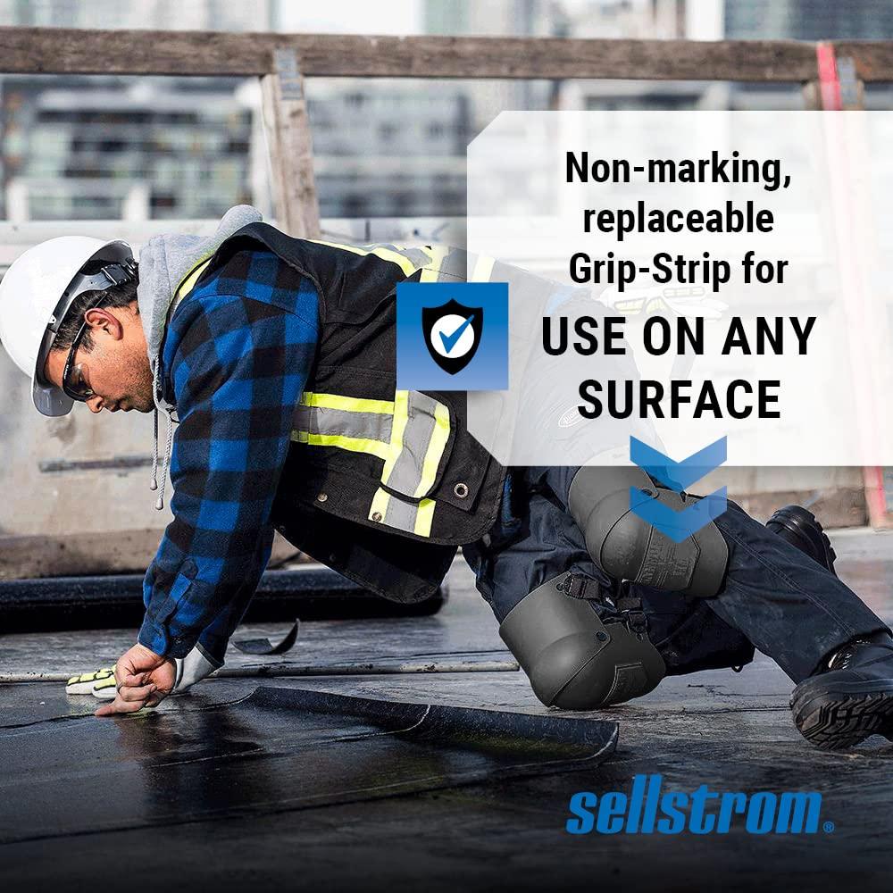 Sellstrom Sellstrom Ultra Flex III KneePro Knee Pads for Construction, Gardening, Roofing, Work, Flooring - Pro Protection & Comfort for Men & Women (Multiple Colors)