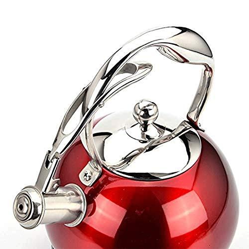 HOMEFC Tea Kettle Best Induction Stainless Steel Surgical Whistling Teapot -Tea Pot for Stove Top