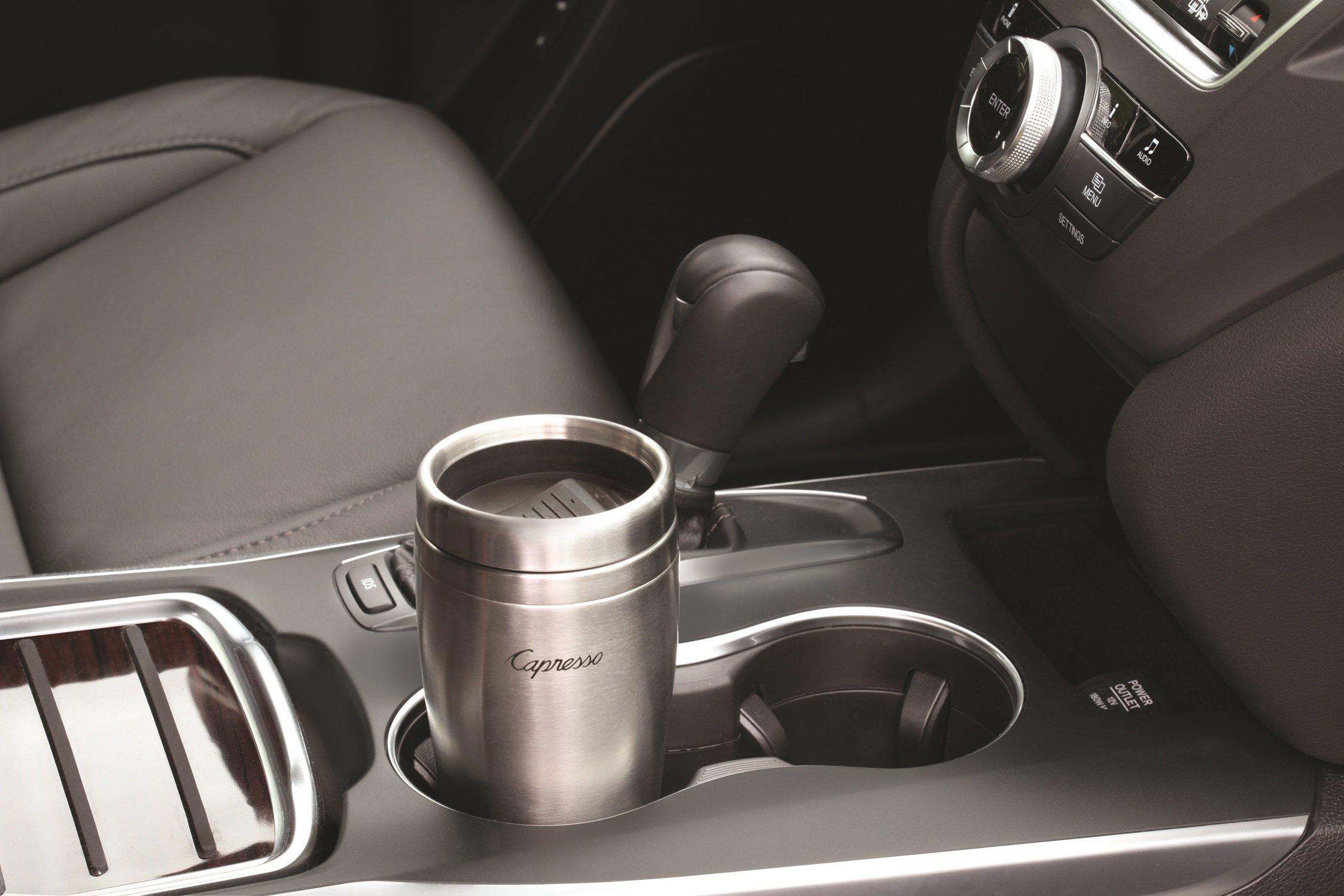 Capresso Capresso 425 On-the-Go Personal Coffee Maker, Silver/Black