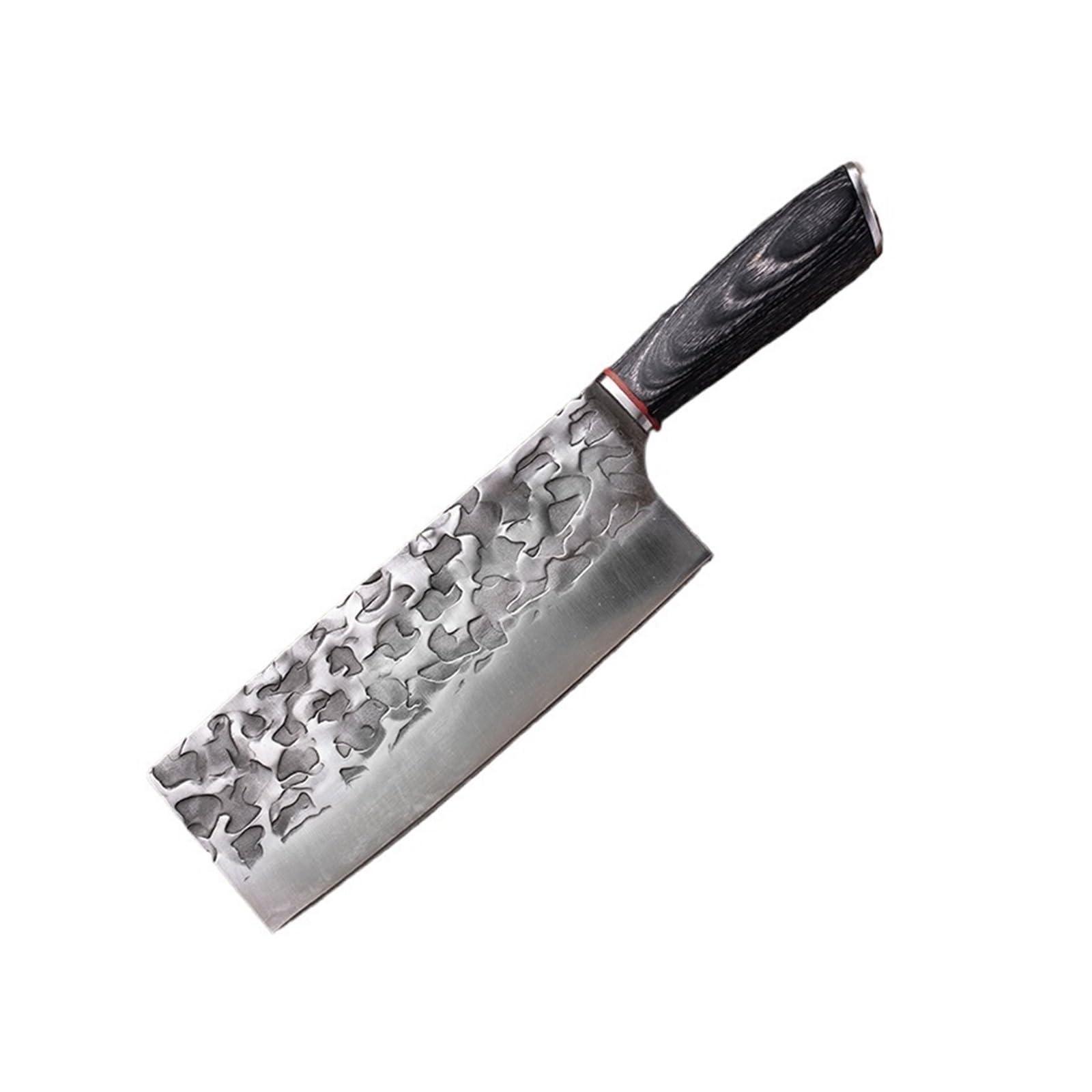 LIUJOU LIUJOU Forged Boning Knife, Handmade Meat Cleaver, Japanese High Carbon Steel Slicing Knife, Butcher Knife