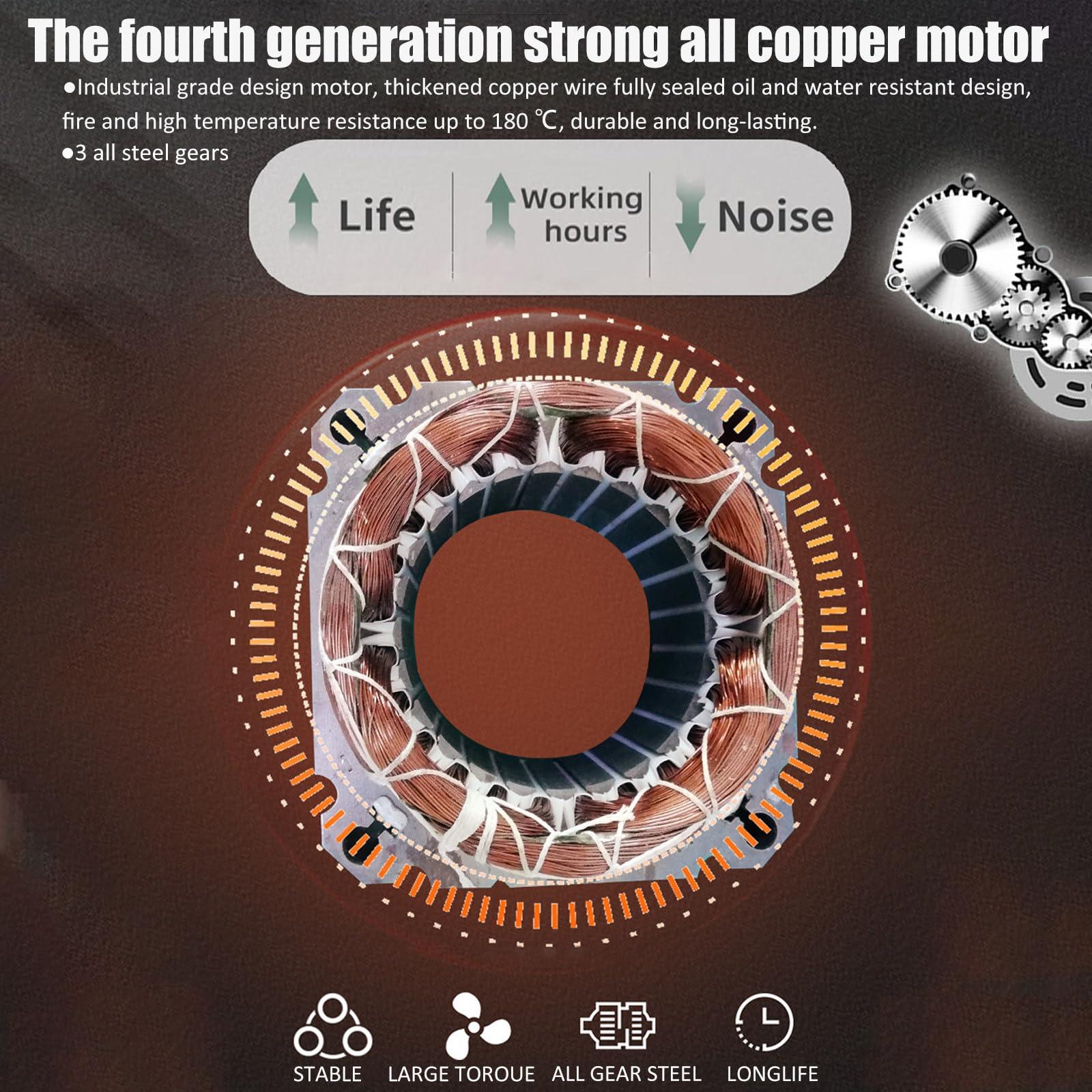 Fablestoryem Electric Oil Press Machine,Cold Hot Press All Stainless Steel Oil Extractor,820W Food Grade Automatic Oil Extractor for Commercial Home,Peanut Sesame Canola Coconut Sunflower Seeds,110V