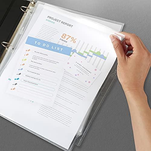 AVERY Avery Diamond Clear Secure Top Sheet Protectors, Super Heavyweight, 25 Page Protectors (76000)