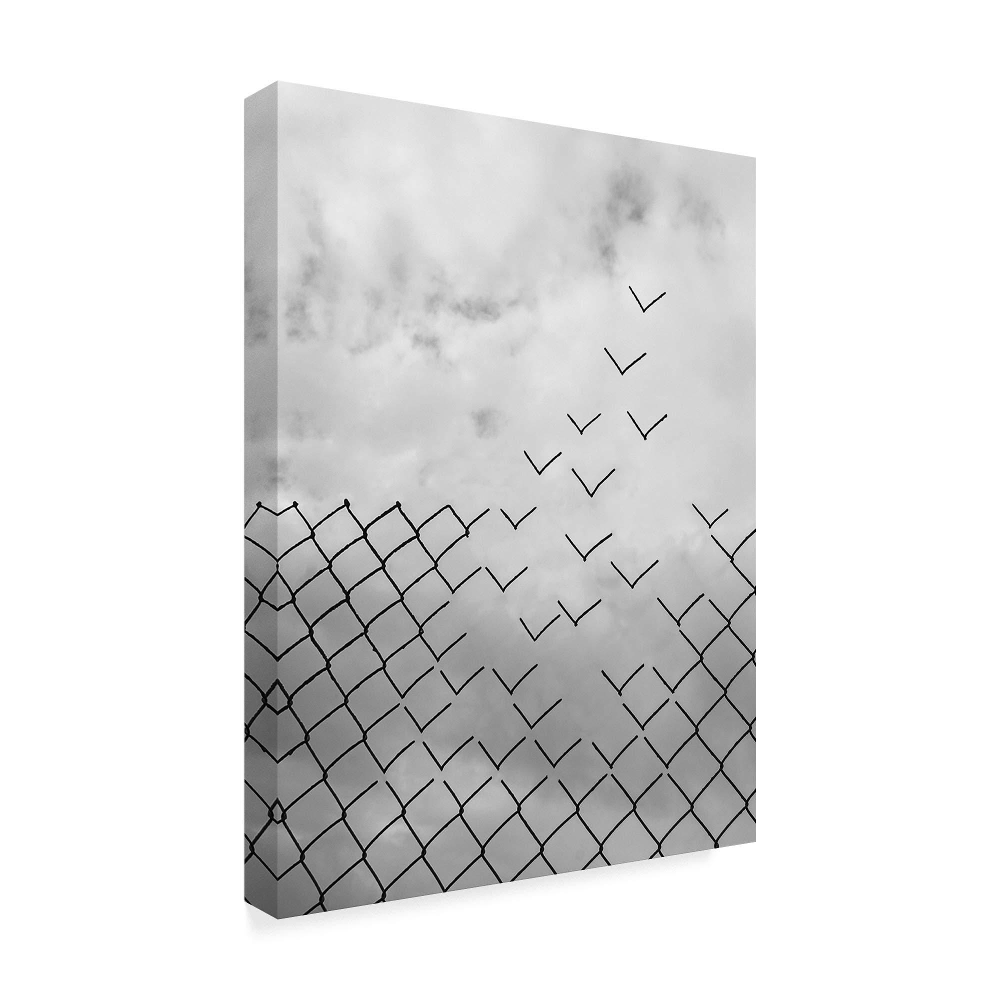 Trademark Fine Art Trademark Fine Art Cage Freedom by Daniel Alonso, 35x47-Inch, 35x47