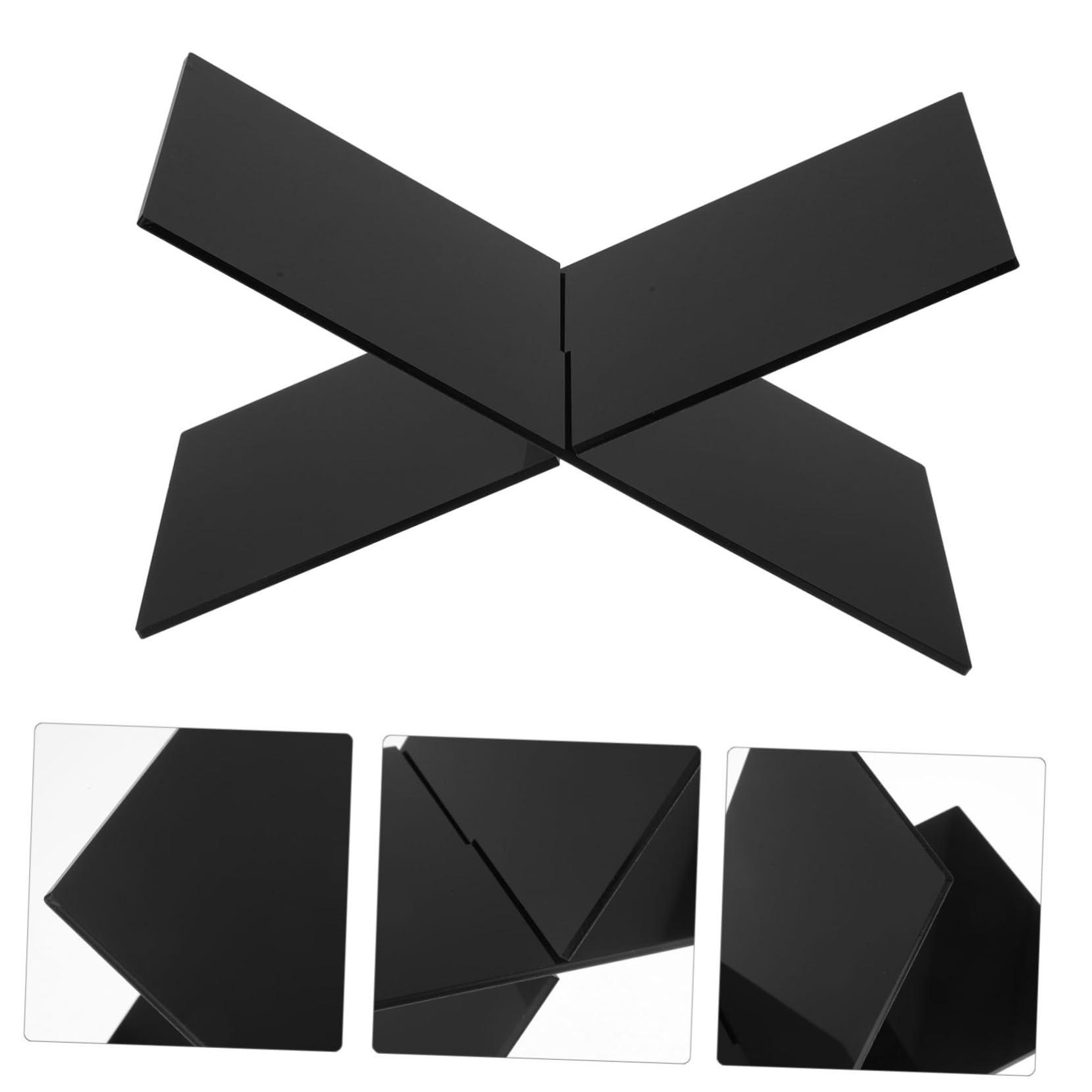 UTHCLO UTHCLO Cookbook Stand Kitchen Counter Book Holder for Desk Acrylic Book Stand Recipe Book Holder Easy to Use Book Organizer