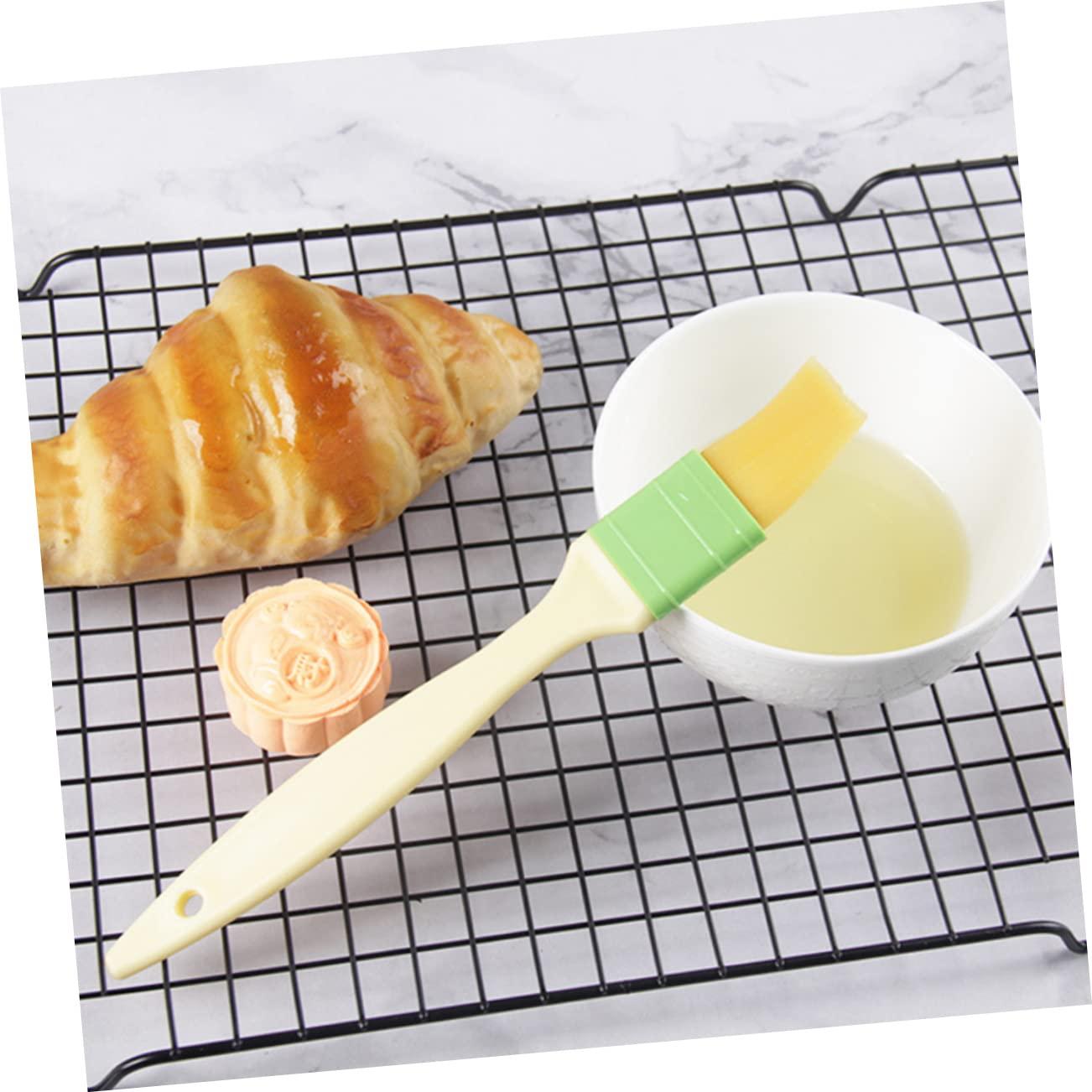 OKUMEYR OKUMEYR 3-Pc Set Dish Bbq Brush Basting Brush Plastic Basting Oil Brush Safe Baking Spatula