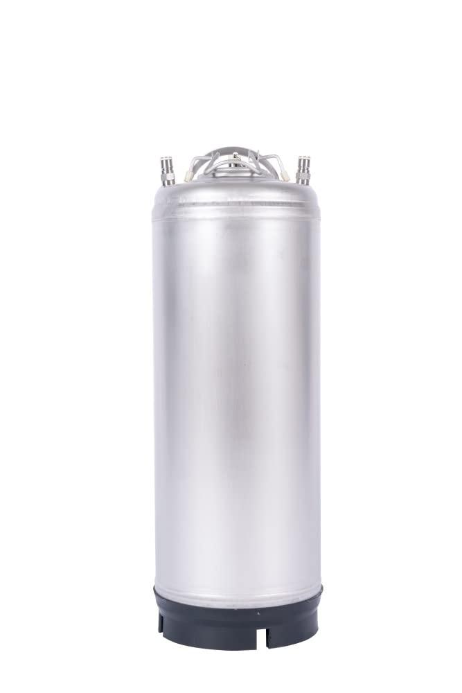 AMCYL Two Pack of New AMCYL 5 Gallon Ball Lock Kegs with Single Handle