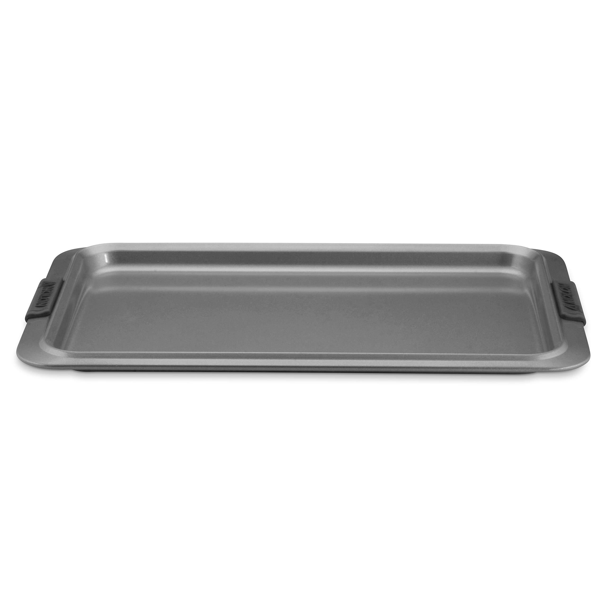 Anolon Anolon Advanced Nonstick Bakeware with Grips, Nonstick Cookie Sheet / Baking Sheet - 11 Inch x 17 Inch, Gray
