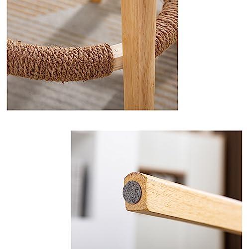 FEELIN Bar Table Coffee Table Small Bar With Foot Ring High Table Simple High Leg Small Round Table Coffee Table Home Bar Table Bar Table Dining Table Pub Table High Top Table ( Color : A , Size : Small )