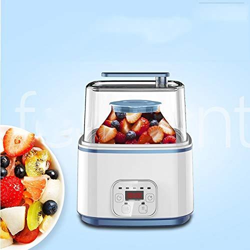 dfhdjvjfedhcjbdcbsd Electric Yogurt Maker Multifunction Natto Fermenter Automatic Rice Wine Fruit Enzyme Machine Yoghurt Glass Liner