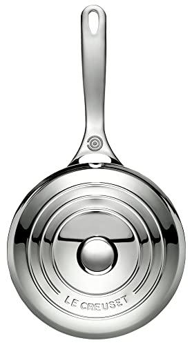 Le Creuset Le Creuset Tri-Ply Stainless Steel 2 Quart Saucier Pan