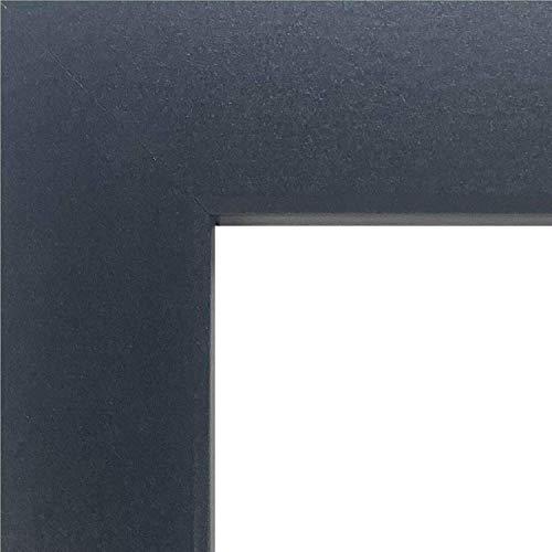 US Art US Art Frames 23x34 Black Flat 1.25 Inch, Smooth Wrapped Finish Wood Composite Wall Decor Picture Poster Frame