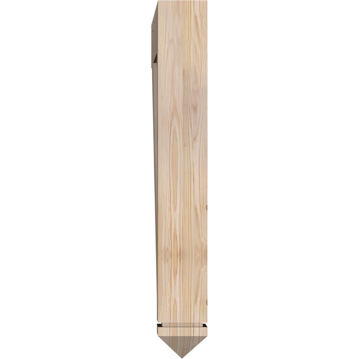 Ekena Millwork Ekena Millwork BKT06X40X40IMP03SDF Imperial Arts & Crafts Bracket, 40\"D x 40\"H, Smooth Douglas Fir